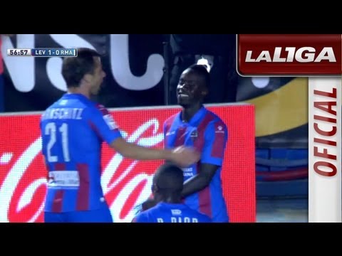 Gol de Babá (1-0) en el Levante UD - Real Madrid - HD