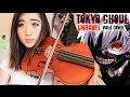 Tokyo Ghoul OP: Unravel / viola cover / ft. dj ...