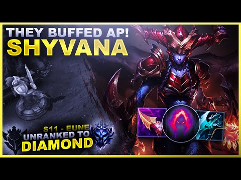 RIOT BUFFED AP SHYVANA?!? - Unranked to Diamond: EUNE Edition | League of Legends