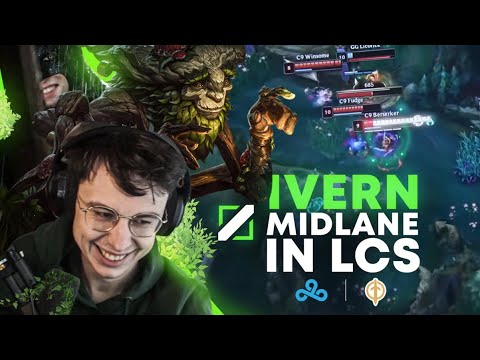 IVERN MID IN LCS - CHURCH OF C9 VS GG - CAEDREL