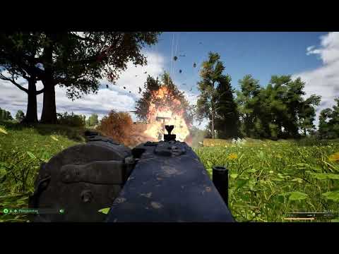 Post Scriptum - Longues sur mer - attack with MG42