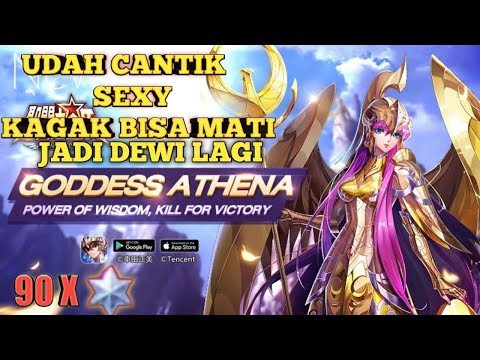 GACHA 90 KALI HERO SS WANITA PERTAMA YAITU SI ATHENA - SAINT SEIYA AWAKENING