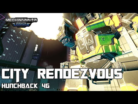 Smashing In Faces In Close-Range Brawls  - Hunchback 4G | Mechwarrior Online