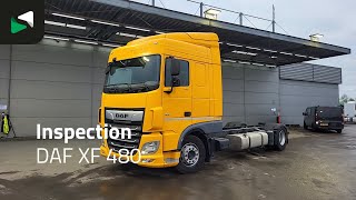 الشاسيه DAF XF 480 4X2 18tons Chassis Air suspension ACC Automatic Euro 6 | صورة 4 - Autoline