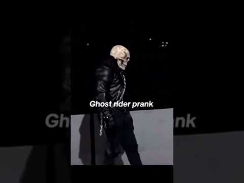 Ghost Rider Prank Terrifies Stranger