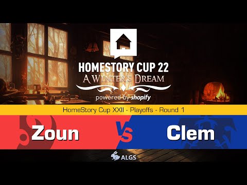 Zoun vs. Clem - PvT - HomeStory Cup XXII - Playoffs - Upper Bracket Round 1(Part2)