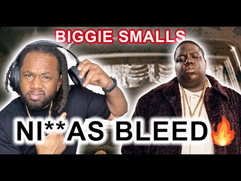 2pac fan listening to Notorious B.I.G. - N***as Bleed REACTION! | This a COLD song!