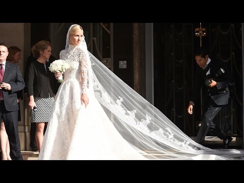 Nicky Hilton's Wedding Dress Echoes Princesses Kate,...