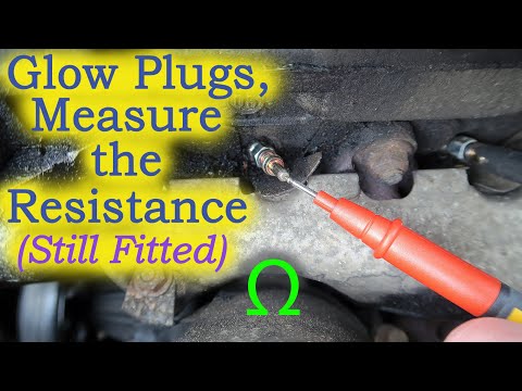 How to Test Glow Plugs - Measure the Resistance (Still Fitted to the Vehicle)