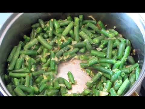 Mahune s krumpirima na dalmatinski #prilog - Green pods with potatoes in Dalmatian style!