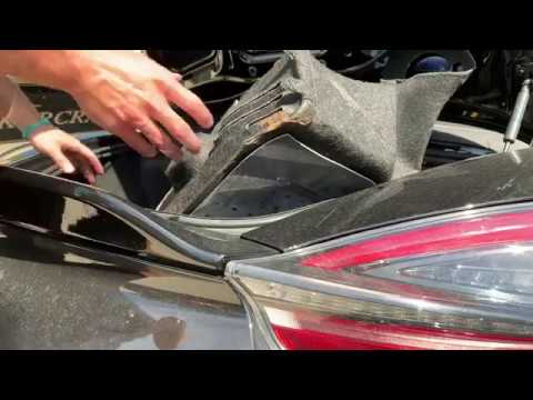 Porsche 981 Air Filter Replacement/Removal BMC