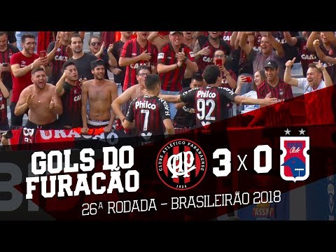 Atlético Paranaense 3x0 Paraná Clube | GOLS DO FURACÃO