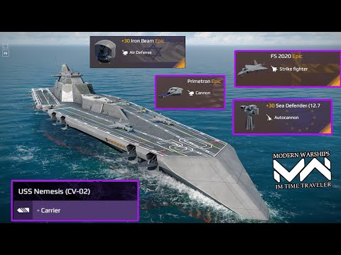 USS Nemesis with New Battle Pass Loadout 🔥 | Modern Warships