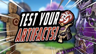TEST YOUR ARTIFACTS! How to Unlock the Training Dummy [Dreams of Sword Art Quest Guide] - Genshin