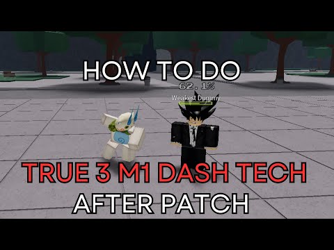 How to do 3m1 dash tech AFTER PATCH