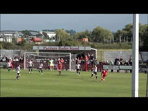 Banbury's second goal against St Ives Town this afternoon scored by Connor Roberts as they win 5-1