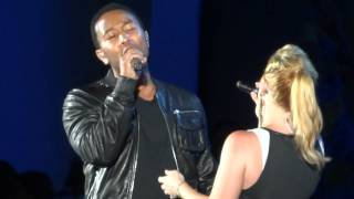 Kelly Clarkson and John Legend &quot;Don&#39;t You Wanna Stay&quot; Hollywood Bowl 2012