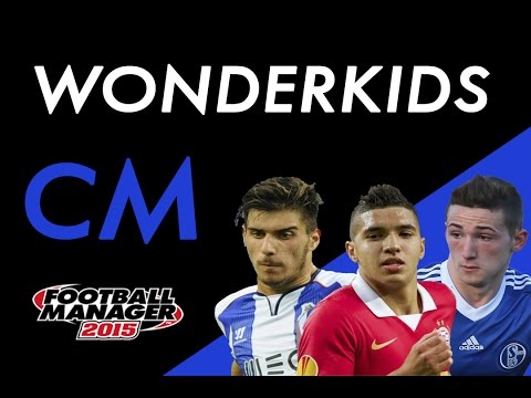 Football Manager 2015 | WONDERKIDS | CENTRE MIDFIELDERS Video