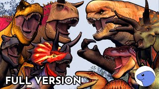 Distortus Rex vs T.Rex, Ultimasaurus and Carnotaurus | Animation (Full Version)