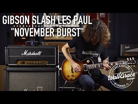 GIBSON SLASH LES PAUL STANDARD "NOVEMBER BURST" /// WALT GRACE VINTAGE