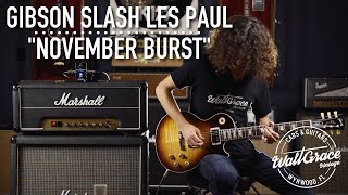 Video thumbnail for GIBSON SLASH LES PAUL STANDARD "NOVEMBER BURST" /// WALT GRACE VINTAGE by Walt Grace Vintage