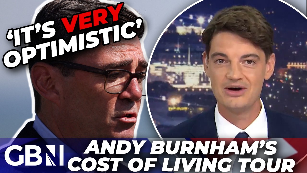 Video: GB News panel slams Burnham’s cost-of-living tour as socialist tinkering