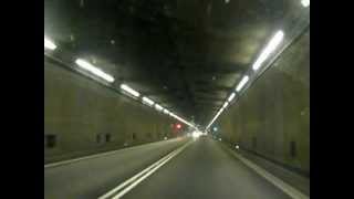 preview picture of video 'Inside St.Gotthard-Tunnel connecting Switzerland and Italy'
