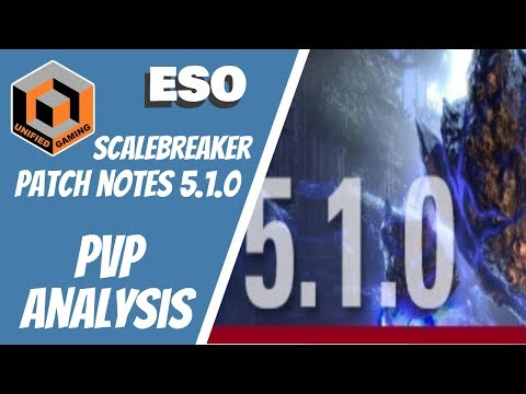 ESO Scalebreaker DLC patch notes review - 5.1.0