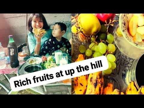 Rich fruits at up the hill // Rishong ome youtube channel //