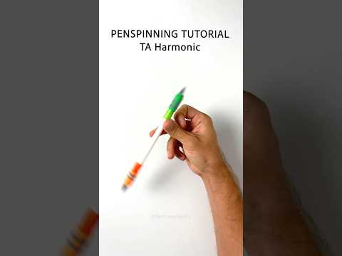 Learn the TA Harmonic Pen Trick 👀🌀 #shorts