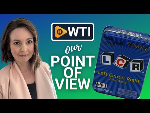 LCR® Left Center Right™ Dice Game - Blue Tin - WTI product video review
