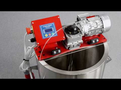 Heated honey settler