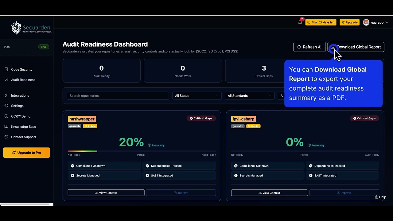 Secuarden video preview