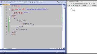 Lists - HTML (in 3 minutes)