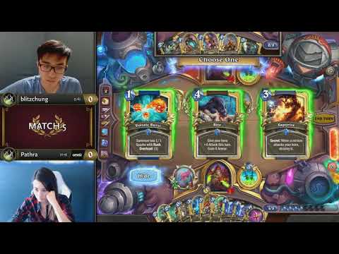 blitzchung vs Pathra - Hearthstone Grandmasters Asia-Pacific - Week 5