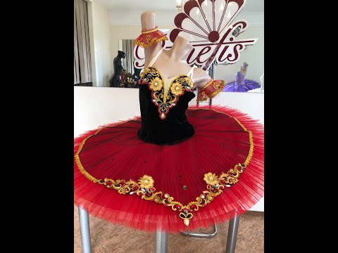 Ballet costume Kitri – 3 act. pas de deux P 0301 - video 9