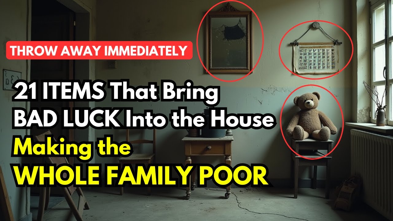 Throw Away Now! 21 Items That Bring Bad Luck And Poverty To Your Home