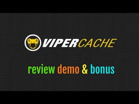 Viper Cache Review Demo Bonus - Protect Your WP Sites From Google Speed Slap Video