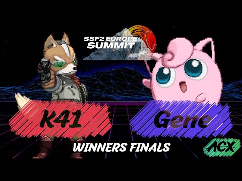 K41 (Fox) vs Gene (Jigglypuff) - Winners Finals - SSF2 Europe Summit