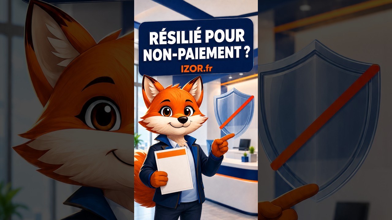 Vidéo IZO : assurance auto résilié pour non-paiement