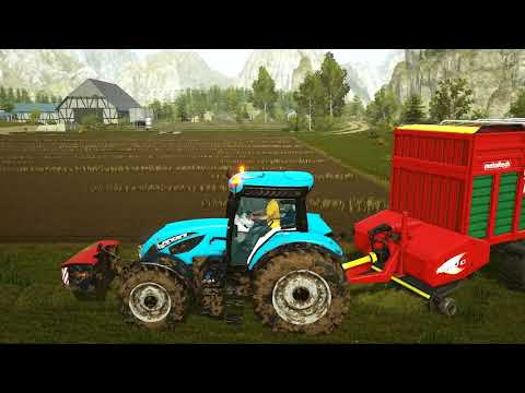 Pure Farming 2018 - German map - grass hey