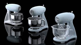 Video of Smeg Glossy White Special Edition Retro Standing Mixer 4.8L Video of Smeg Glossy White Special Edition Retro Standing Mixer 4.8L