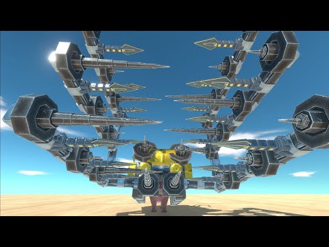 Hippopotamus With Torture Machine | Animal Revolt Battle Simulator