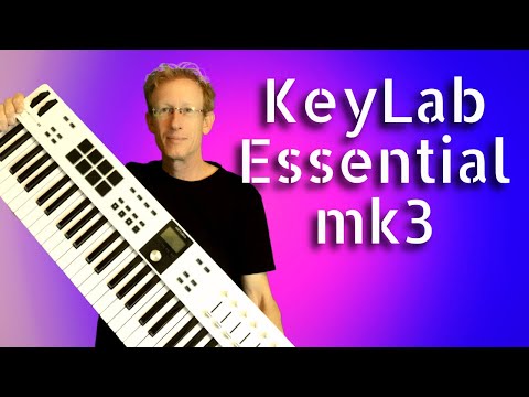 Arturia KeyLab Essential MK3 - 61 Key USB MIDI Keyboard