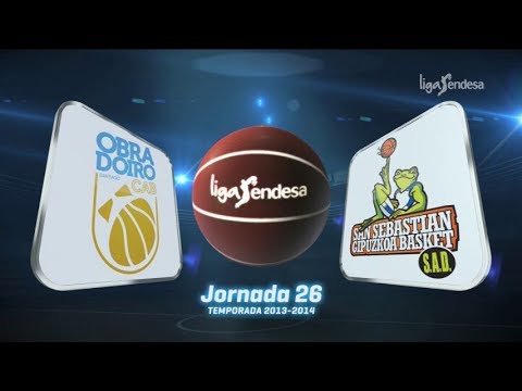 Resumen J26 ACB 13/14 RíoNatura-Monbus OBRADOIRO Vs. GIPUZKOA BASKET