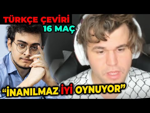Magnus Carlsen Yayında Vahap Şanal ile 16 Maç Oynuyor [TÜRKÇE ÇEVİRİ]