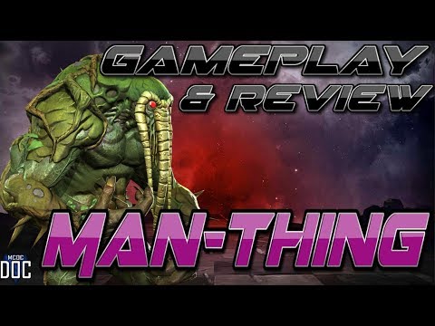 [MCOC] Man-Thing Complete Review! All Abilities, Gameplay, and Thoughts!