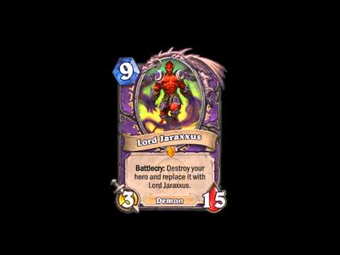 Lord Jaraxxus Sounds - Hearthstone