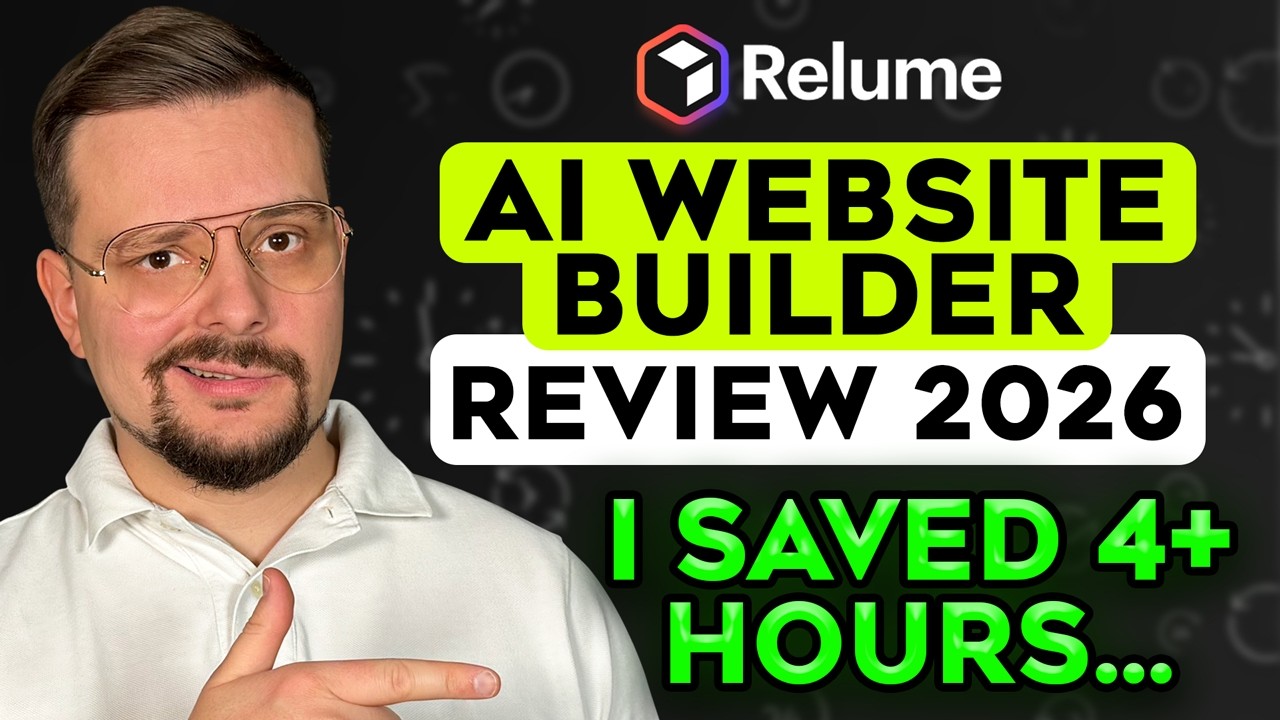 Relume AI Website Builder Review - 2026 | Why Web Agencies Are Switching to This Tool video thumbnail