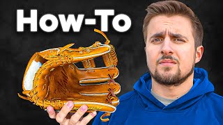 How To Break In A Baseball Glove 2024 (DON